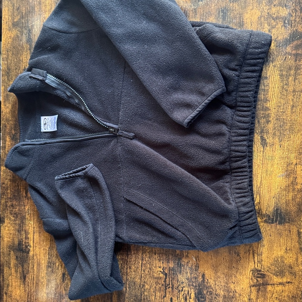 Athletic Works Charcoal Fleece Jacket